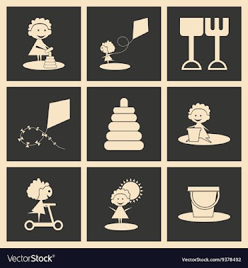 Flat in black and white concept mobile application vector image