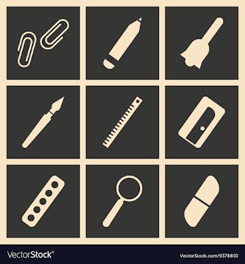 Flat in black and white concept mobile application vector image