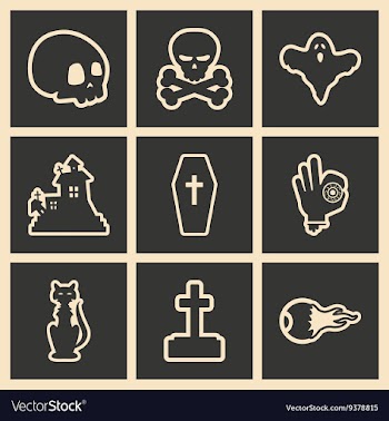 Flat in black and white concept mobile application vector image