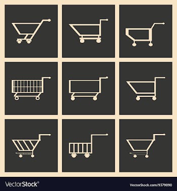 Flat in black and white concept mobile application vector image
