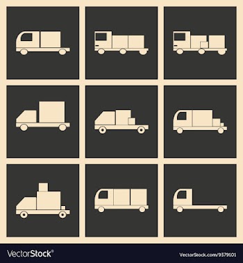 Flat in black and white concept mobile application vector image