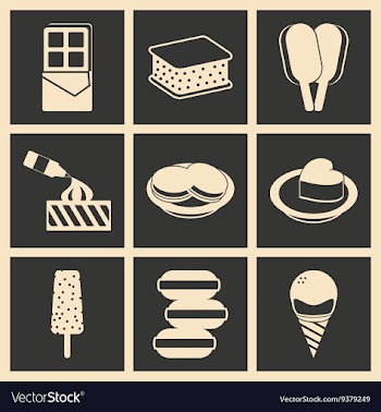 Flat in black and white concept mobile application vector image