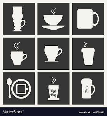 Flat in black and white concept mobile application vector image