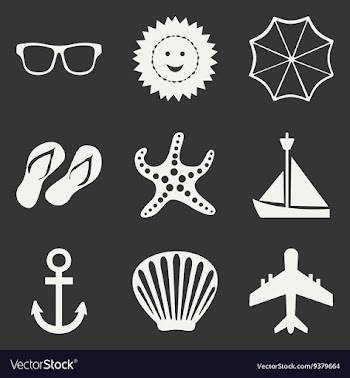 Flat in black and white concept mobile application vector image