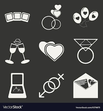 Flat in black and white concept mobile application vector image