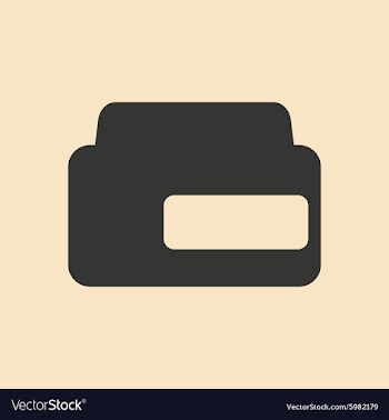 Flat in black and white mobile application Bank vector image