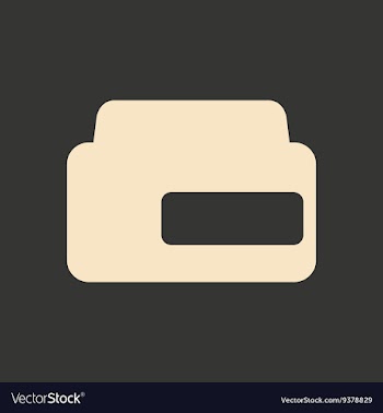 Flat in black and white mobile application Bank vector image