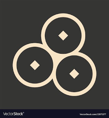 Flat in black and white mobile application bells vector image
