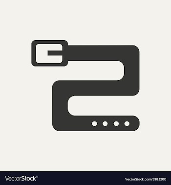 Flat in black and white mobile application belt vector image