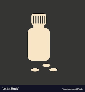 Flat in black and white mobile application bottle vector image