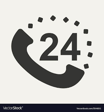 Flat in black and white mobile application call vector image