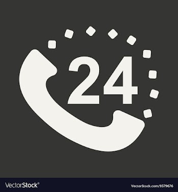 Flat in black and white mobile application call vector image