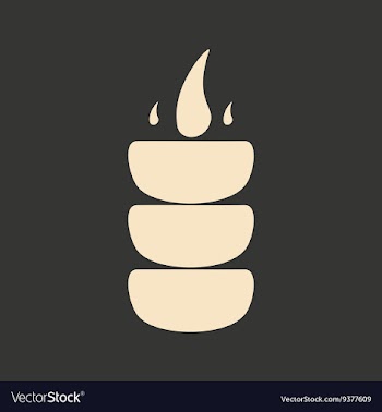 Flat in black and white mobile application coals vector image