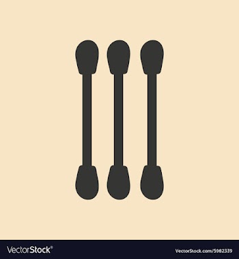 Flat in black and white mobile application cotton vector image