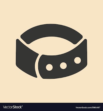 Flat in black and white mobile application dog vector image