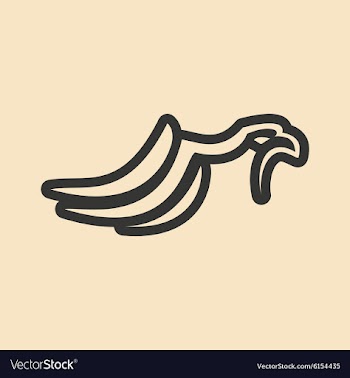 Flat in black and white mobile application eagle vector image