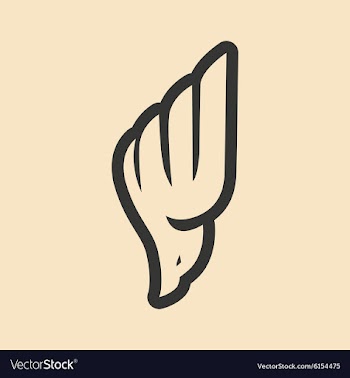Flat in black and white mobile application eagle vector image