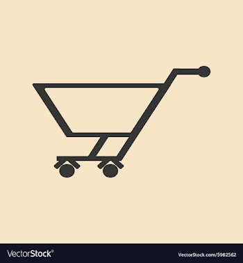 Flat in black and white mobile application empty vector image