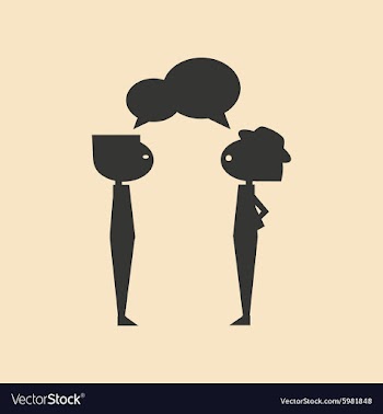 Flat in black and white mobile application friends vector image