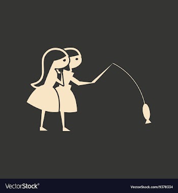 Flat in black and white mobile application friends vector image