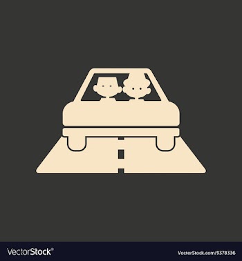 Flat in black and white mobile application friends vector image