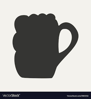 Flat in black and white mobile application glass vector image