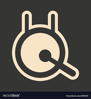 Flat in black and white mobile application gong vector image