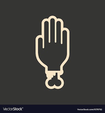 Flat in black and white mobile application hand vector image