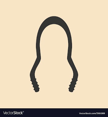 Flat in black and white mobile application hookah vector image