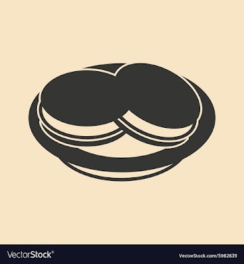 Flat in black and white mobile application Ice vector image