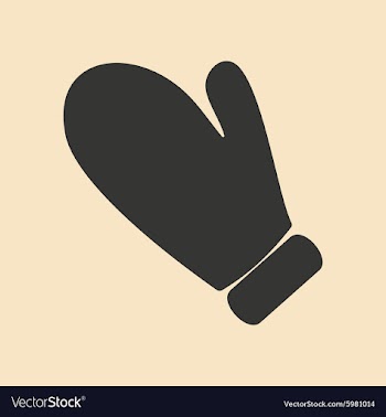 Flat in black and white mobile application kitchen vector image
