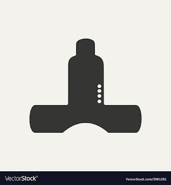 Flat in black and white mobile application kitchen vector image