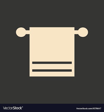 Flat in black and white mobile application kitchen vector image