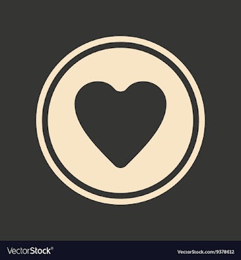 Flat in black and white mobile application logo vector image
