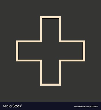 Flat in black and white mobile application logo vector image