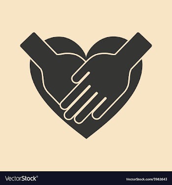 Flat in black and white mobile application love vector image