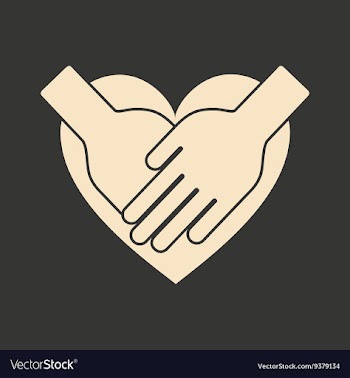 Flat in black and white mobile application love vector image