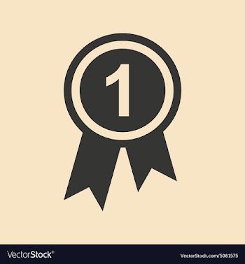 Flat in black and white mobile application medal vector image