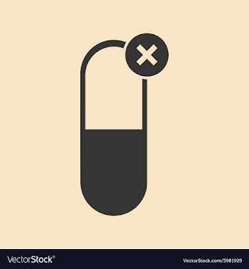 Flat in black and white mobile application medical vector image
