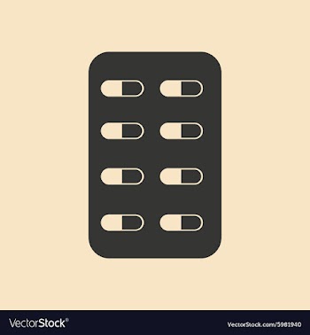 Flat in black and white mobile application medical vector image
