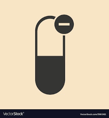 Flat in black and white mobile application medical vector image