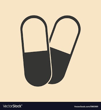 Flat in black and white mobile application medical vector image