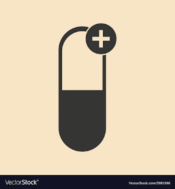 Flat in black and white mobile application medical vector image