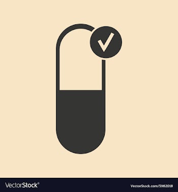 Flat in black and white mobile application medical vector image