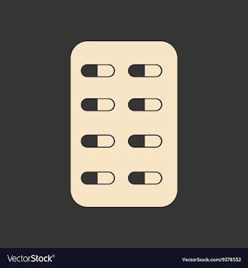 Flat in black and white mobile application medical vector image
