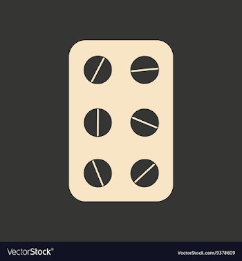Flat in black and white mobile application medical vector image