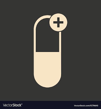 Flat in black and white mobile application medical vector image