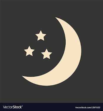 Flat in black and white mobile application month vector image