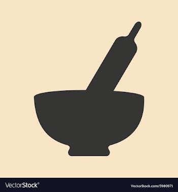 Flat in black and white mobile application mortar vector image