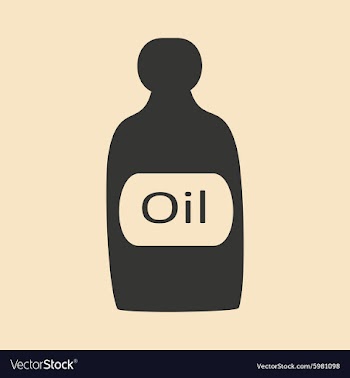 Flat in black and white mobile application oil vector image